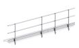 Layher Seitenschutz für Alu-Steg 600 4,75m Länge
