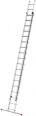 Hailo S80 ProfiStep® duo Schiebeleiter 2x18 Sprossen