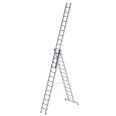 MUNK Mehrzweckleiter mit Nivello® Traverse 3x13 Sprossen