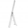 MUNK Mehrzweckleiter mit Nivello® Traverse 3x14 Sprossen