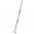 MUNK Schiebeleiter mit Traverse 3x12 Sprossen