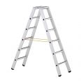 Zarges gebördelte Stehleiter Saferstep B eloxiert 2-teilig-small