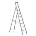 Zarges gebördelte Stehleiter Saferstep S eloxiert 7 Stufen