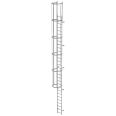 MUNK ortsfeste Steigleitern Aluminium, 8,40m SH
