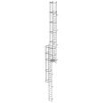 MUNK ortsfeste Steigleitern Edelstahl, 11,76m SH PG2