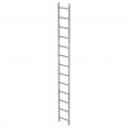 MUNK Schachtleiter Stahl verzinkt 400mm breit 13 Sprossen 3,64m lang