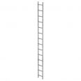 MUNK Schachtleiter Stahl verzinkt 300mm breit 14 Sprossen 3,92m lang