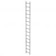 MUNK Schachtleiter Stahl verzinkt 400mm breit 15 Sprossen 4,20m lang