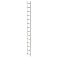MUNK Schachtleiter aus Edelstahl 300mm breit 14 Sprossen 3,92m lang