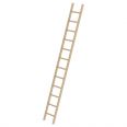 MUNK Holz-Anlegeleiter ohne Traverse 12 Sprossen