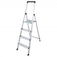 Euroline 618 Haushaltsleiter mit Sicherheitsbrücke 4 Stufen-small