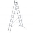 MUNK Mehrzweckleiter 2-teilig 2x14 Sprossen