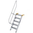 MUNK Treppe 60°  inkl. einen Handlauf, 600mm Stufenbreite, 5 Stufen