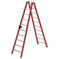 MUNK Kunststoff-Stehleiter 2x10 Stufen