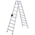 MUNK Stehleiter mit ergo-pad beidseitig begehbar 2x10 Stufen