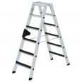 MUNK Stehleiter beidseitig begehbar mit clip-step R13 2x6 Stufen