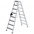 MUNK Stehleiter beidseitig begehbar mit relax-step 2x8 Stufen