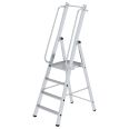 MUNK ML Bauleiter Aluminium-Stufenstehleiter 4 Stufen