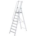 MUNK ML Bauleiter Aluminium-Stufenstehleiter 8 Stufen