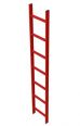 Zarges Schachtleiter 400mm lichte Breite GFK, 9 Sprossen