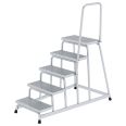 MUNK Arbeitspodest R13 starr mit Handlauf 5 Stufen