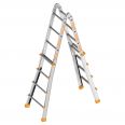 Layher Topic 1058 Teleskopleiter 4x4 Sprossen
