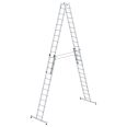 MUNK Stehleiter mit nivello-Traverse 4x12 Sprossen