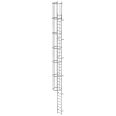 MUNK ortsfeste Steigleitern Aluminium, 9,52m SH
