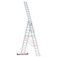 Euroline Premium 30778 Mehrzweckleiter 3-teilig 3x13 Sprossen
