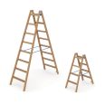 Werner Holz Stufenstehleiter zweiseitig begehbar-small