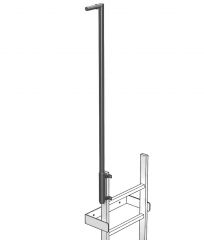 Zarges Einstiegshilfe versenkbar Edelstahl Ø44mm