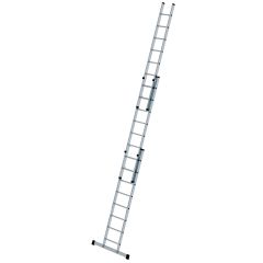 MUNK Schiebeleiter mit Traverse 3x8 Sprossen