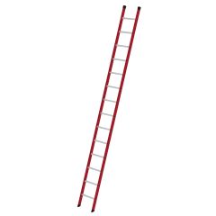 MUNK Kunststoff-Anlegeleiter 14 Sprossen