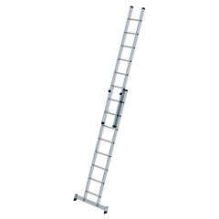 MUNK Schiebeleiter mit nivello-Traverse 2x8 Sprossen