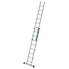 MUNK Schiebeleiter mit Traverse 2x8 Sprossen