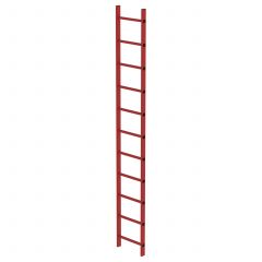 MUNK Schachtleiter aus GFK 400mm breit 11 Sprossen 3,08m lang