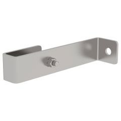 MUNK Wandhalter für Schachtleitern starr 150 mm Edelstahl für GFK-Leiter