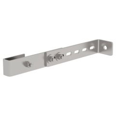 MUNK Wandhalter für Schachtleitern verstellbar 150-300mm Edelstahl 1 Stück