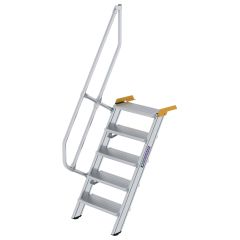 MUNK Treppe 60°  inkl. einen Handlauf, 600mm Stufenbreite, 5 Stufen