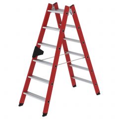 MUNK Kunststoff-Stehleiter 2x6 Stufen