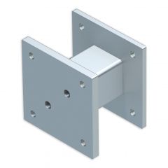 Zarges Distanzsegment 140mm Edelstahl