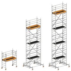 Layher Rollgerüst Uni Leicht P2-Aufbau