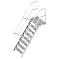 Layher 112 Treppe mit Plattform 60° 800mm 8 Stufen