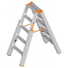 Layher Topic 1062 Treppenstehleiter mit 2x6 Stufen 2,95m AH