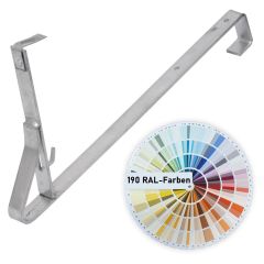 Schneefanggitterstütze, 480mm Schenkellänge zum Einhängen in Holzbohlen