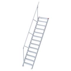 Euroline 510 Treppe 60° 600mm Stufenbreite 13 Stufen