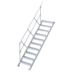 Euroline 510 Treppe 45° 600mm Stufenbreite 10 Stufen