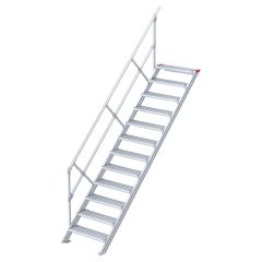 Euroline 510 Treppe 45° 600mm Stufenbreite 12 Stufen