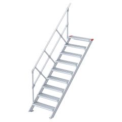 Euroline 510 Treppe 45° 800mm Stufenbreite 9 Stufen