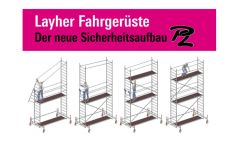 Layher Nachrüstset P2 für Gerüst Uni Leicht 1403.202
